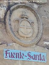 Fuente Santa. Escudo
