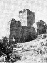 Castillo de Otiar. Alcazarejo. Fotografa vieja