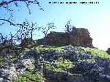 Castillo de Otiar. Muralla Norte. 