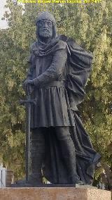 Monumento al Moro y al Cristiano. Estatua de cristiano
