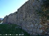 Castillo de Otiar. Muralla Oeste. Intramuros