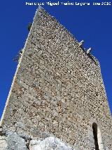 Castillo de Otiar. Torre del Homenaje. Matacn Este y Sur