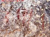 Pinturas rupestres de la Pea II. Barras
