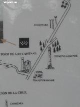 Pozo de las Cadenas. Plano de Javier Herrera
