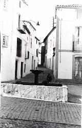 Calle Tercia. Foto antigua. Foto de Jacinto Mercado