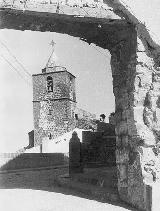Iglesia de Ntra Sra del Collado. Foto antigua. Desde la Puerta Nueva