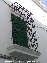Casa de la Calle Martínez Montañés nº 17. Reja de rosetas