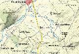 Cortijo de los Llanos. Mapa