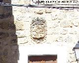 Arco de Cavalcavia. Escudo de la Casa del arco