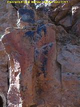 Pinturas rupestres del Abrigo del Guadaln I. 