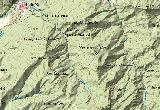 Morro de la Hoya. Mapa