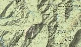 Cerro Calarejo. Mapa