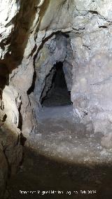 Cueva de la Virgen. Gatera
