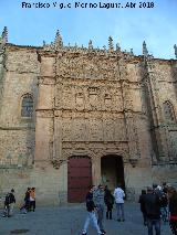 Universidad de Salamanca. Fachada de las Escuelas Mayores