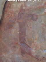 Pinturas rupestres del Barranco de la Cueva Grupo I. Antropomorfo