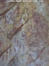 Pinturas rupestres del Barranco de la Cueva Grupo I