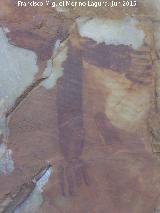 Pinturas rupestres del Barranco de la Cueva Grupo I. Diosa
