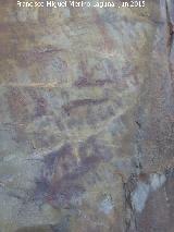 Pinturas rupestres del Barranco de la Cueva Grupo I. Pinturas rupestres inditas