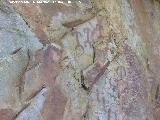 Pinturas rupestres del Barranco de la Cueva Grupo I. Panel principal