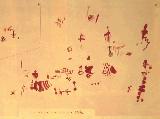 Pinturas rupestres de la Cueva de los Arcos I. Calco de Breuil