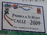 Calle Luis Valera de Mendoza. Premio a la mejor calle