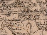 Historia de Sorihuela del Guadalimar. Mapa 1862
