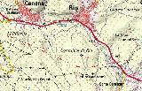 Corralillos de Rus. Mapa