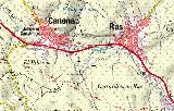 Caracol Castizo. Mapa