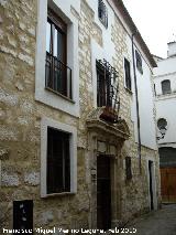 Casa de Eufrasio López de Rojas. Fachada principal