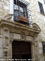 Casa de Eufrasio López de Rojas. Portada