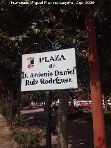 Plaza Don Antonio Daniel Ruiz Rodrguez. 