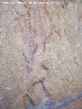 Pinturas rupestres de la Cueva de la Higuera. Pinturas rupestres superiores