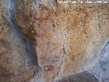 Pinturas rupestres de la Cueva de la Higuera. Pinturas rupestres de la parte inferior derecha