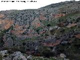 Cueva del Plato. Zona de los abrigos del Plato