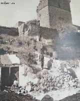Castillo de los Guzmanes. Foto antigua