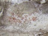 Pinturas rupestres de la Mella I. Mancha del techo