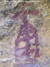 Pinturas rupestres del Abrigo de los Caones I. 