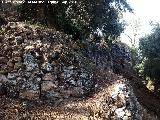 Castillo de Cllar. Muralla