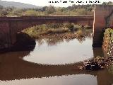 Puente del Pantano del Molino del Guadaln. Ojo principal