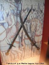 Batalla de las Navas de Tolosa. Espada contra alfanje. Museo de la Batalla de las Navas de Tolosa