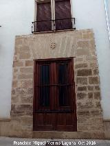 Casa de la Calle San Andrés nº 55. Portada