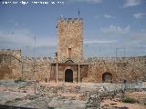 Castillo del Trovador Macias. Patio de Armas