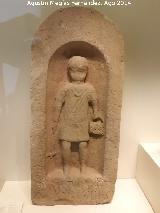Minas romanas del Centenillo. Estela funeraria Siglo I. MAN - Madrid
