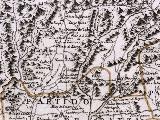 Historia de Carboneros. Mapa 1787