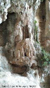 Cueva del Jabonero. Formaciones rocosas