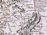 Ro Caamares. Mapa 1787