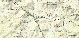 Cortijada Caada de Zafra. Mapa