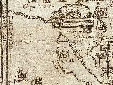 Historia de Higuera de Calatrava. Mapa 1588