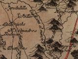 Historia de Hinojares. Mapa 1799
