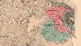 Historia de Jan. Siglo XIX. Mapa topogrfico del Ejrcito 1848